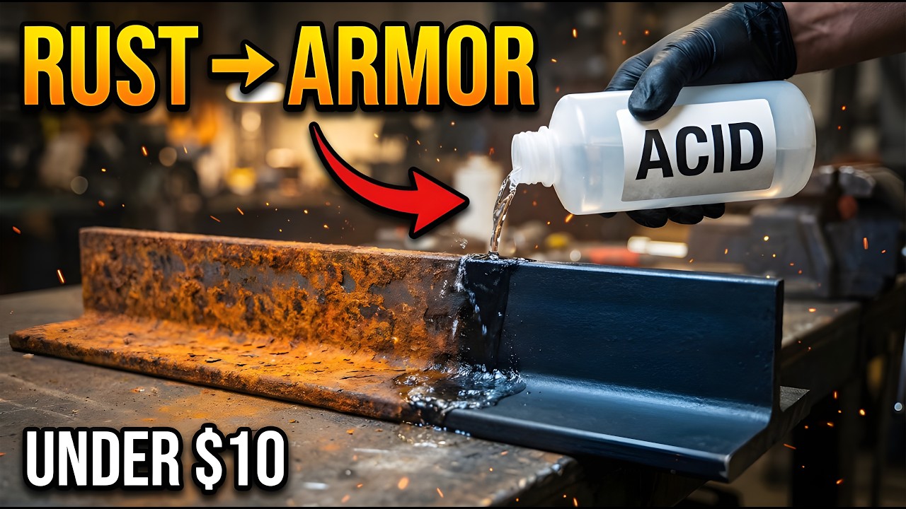 This Under $10 Acid Turns Rust Into Armor MIL‑SPEC Method