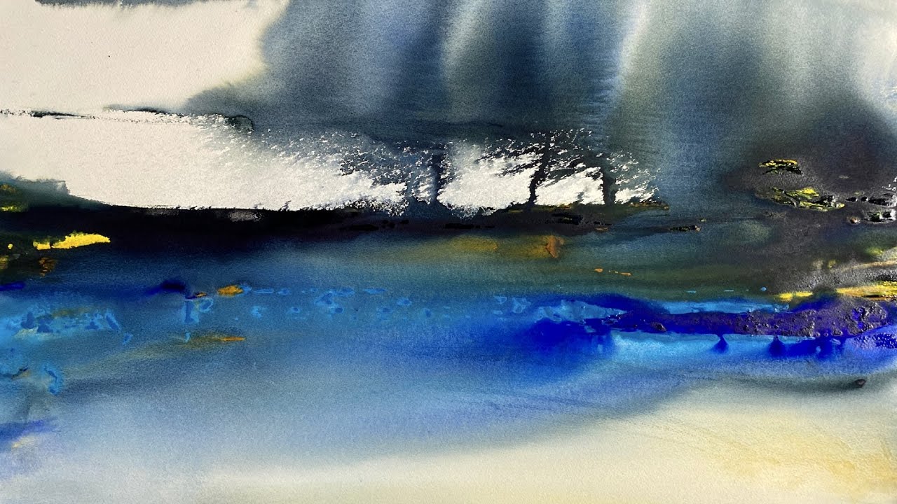 Loose Watercolour Landscape