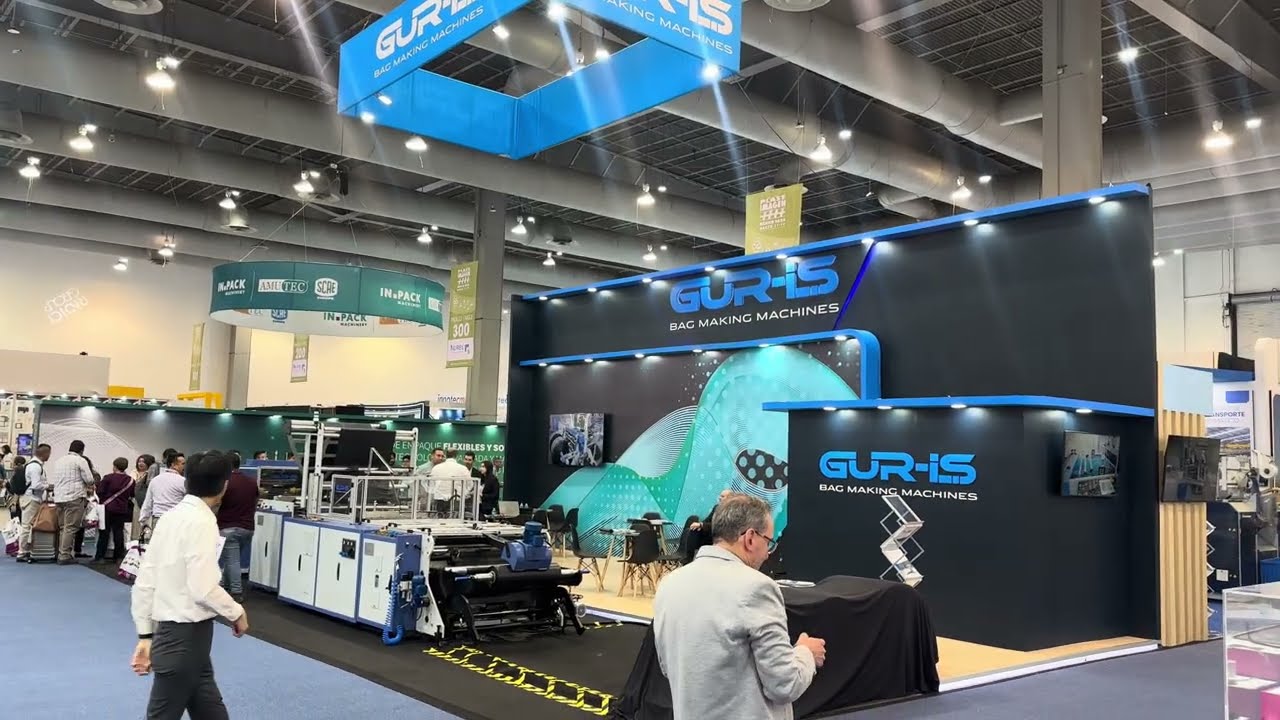 STL-900 M SHUTTLE SYSTEM BAGS ON ROLL MACHINE UP TO 130 METER/MINUTE AT PLASTIMAGEN 2025 IN MEXICO