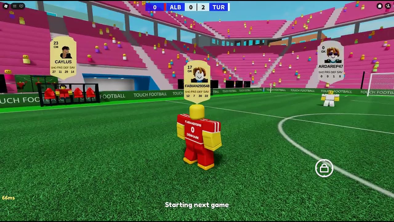 Playing Touch Football for some reason