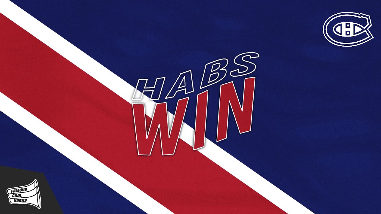Canadiens de Montréal 2021 Win Horn