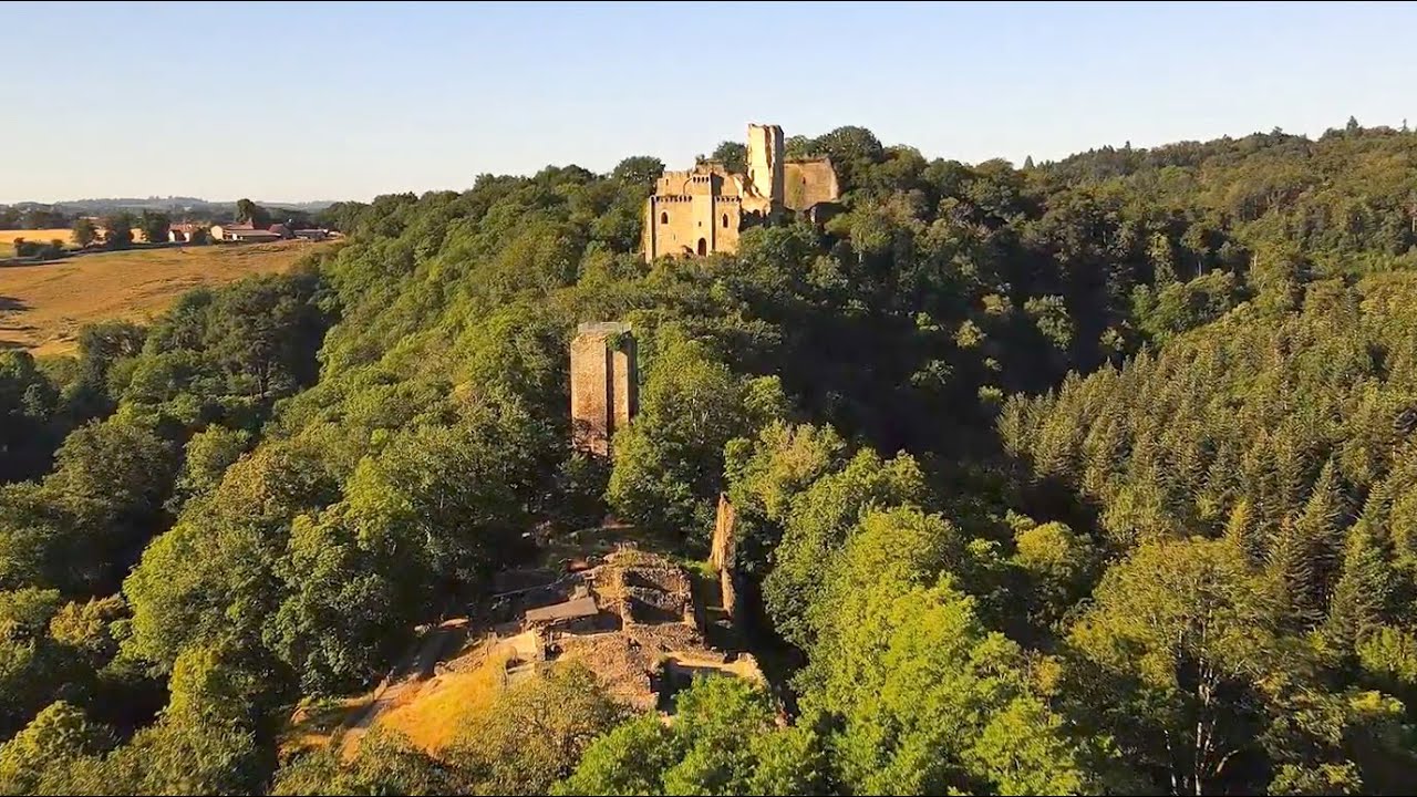 Le château de Châlucet