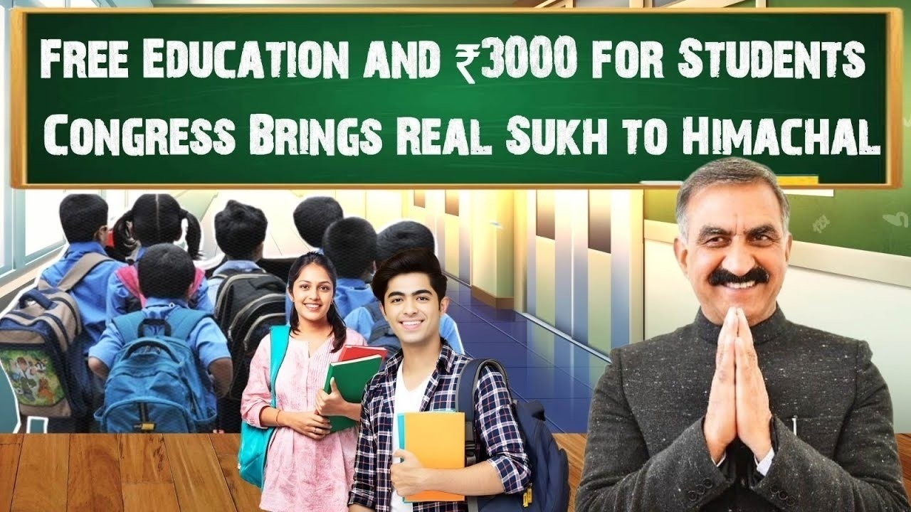 ₹1000 for Children, Free Education, ₹3000 for Students | Congress Brings Real Sukh to Himachal
