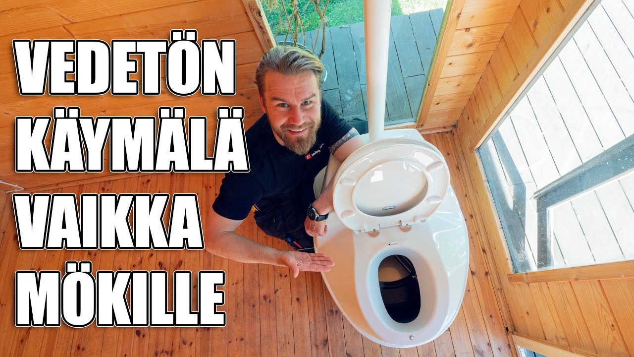 Asennetaan MullToa Kompostoiva Kuivakäymälä - Taloon.com