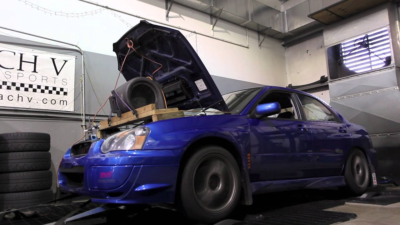 2005 Subaru WRX dyno run