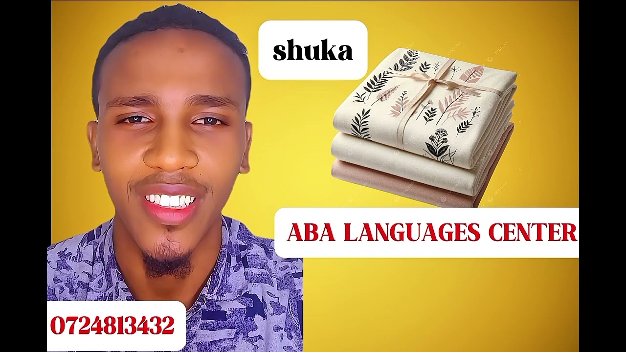 Learn swahili with Ahmed 2025