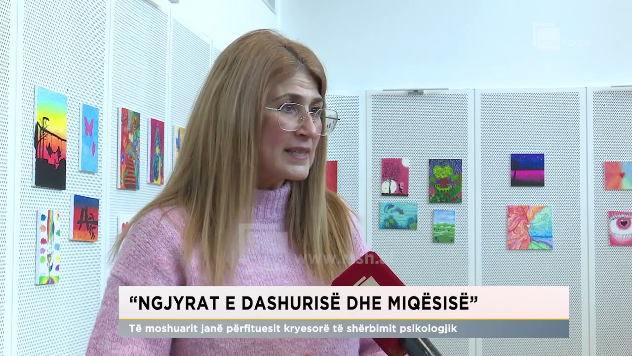 “Ngjyrat e dashurisë dhe miqësisë”/ Aktivitet me poezi dhe piktura nga nxënësit e shkollës “Omiros”
