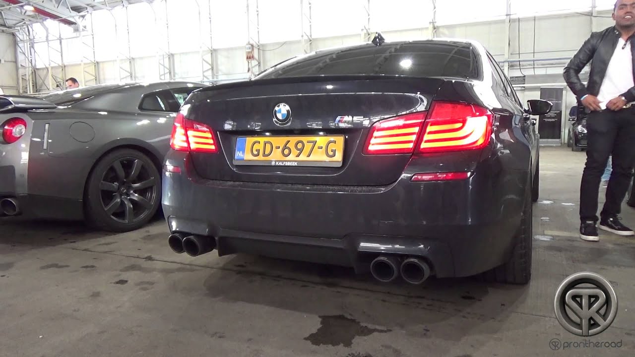 BMW M5 REVS SOUND!