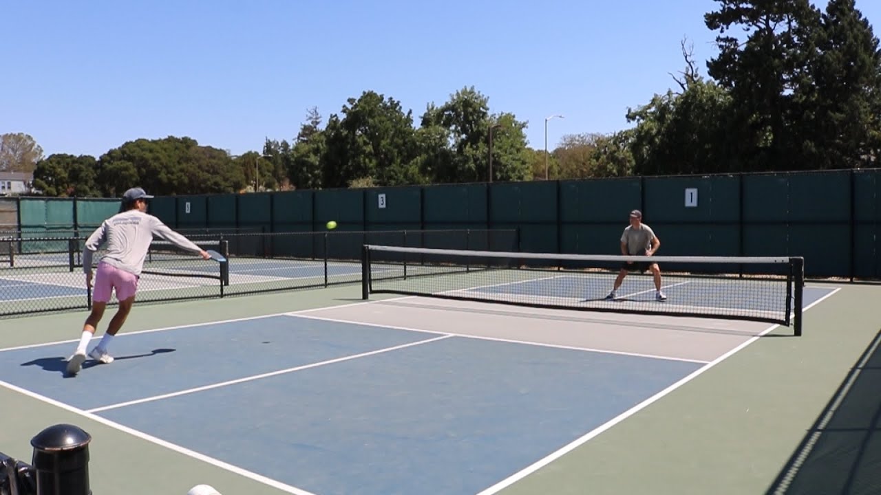 4.5 Pickleball Singles - Landon MacDonald vs Micheal Finnie