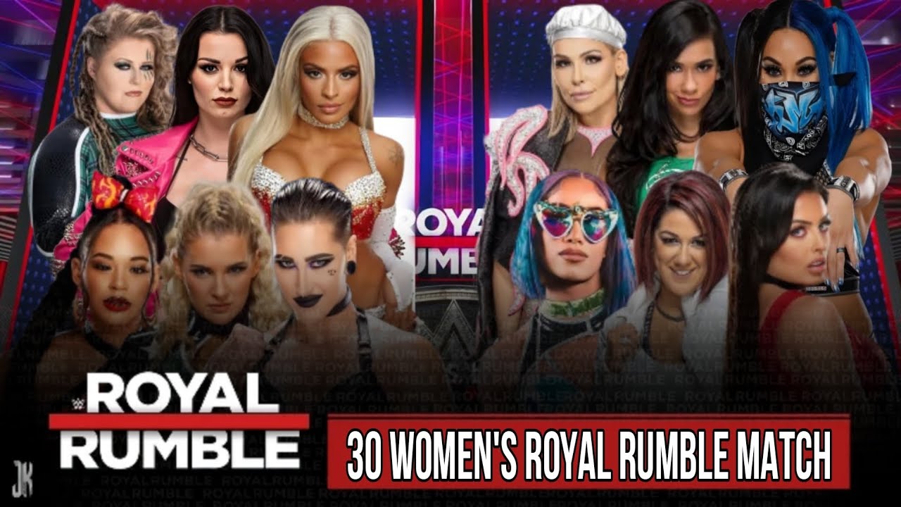WWE 2K23 30-WOMAN ROYAL RUMBLE MATCH