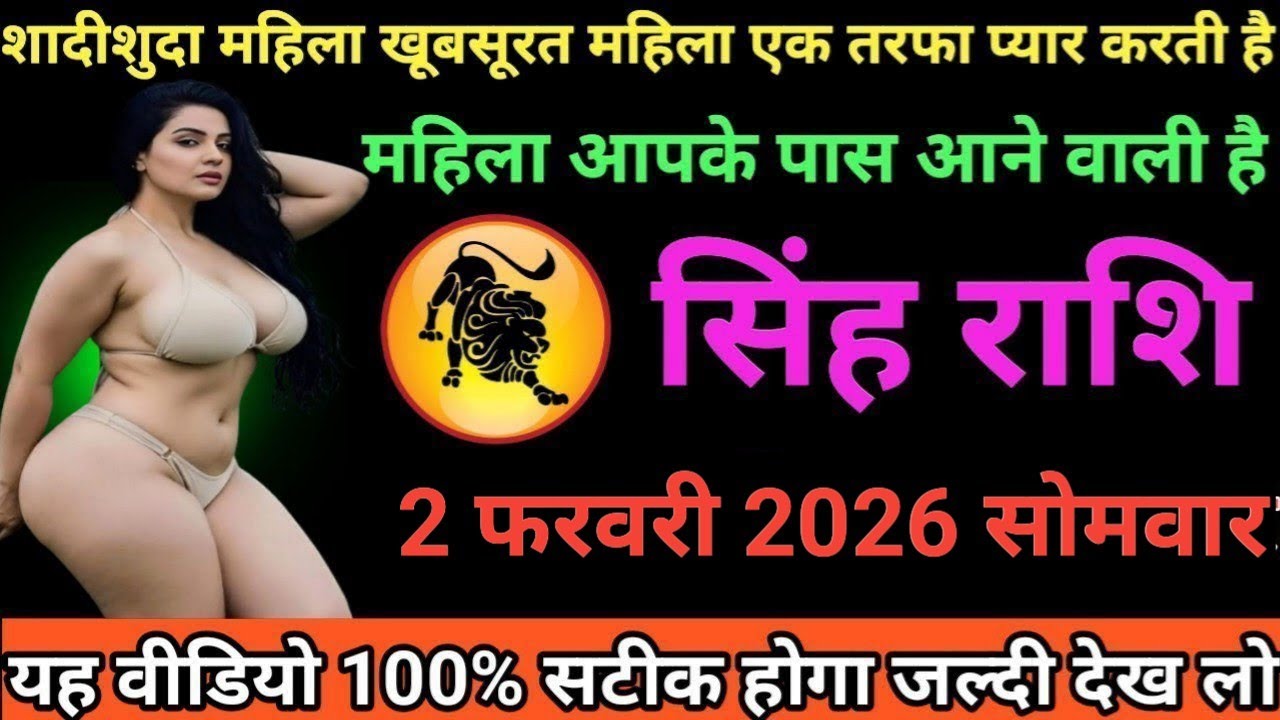 #सिंह राशि वालों शादीशुदा महिला खूबसूरत महिला एक तरफा प्यार करती है महिला आपके पास आने वाली है#