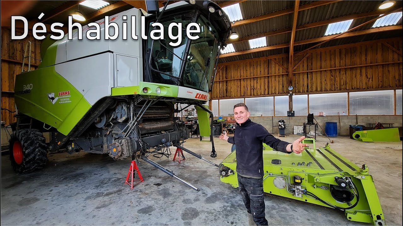 HIVERNAGE DE LA BATTEUSE ! (Gros démontage)