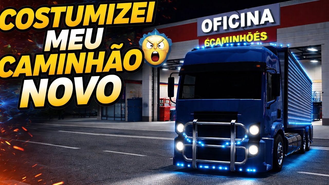 DEIXEI MEU CAMINHÃO FULL E POTENTE NO ( RIO RISE ) RP 🤯