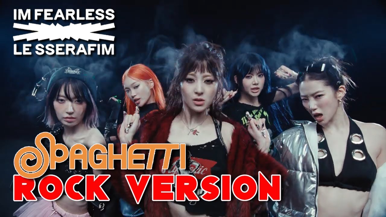 LE SSERAFIM 'SPAGHETTI' feat. j-hope of BTS (Rock Version)