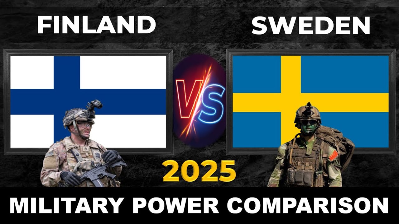 Finland vs Sweden Military Power 2025 | Sweden vs Finland Military Power 2025 | Defense Tube