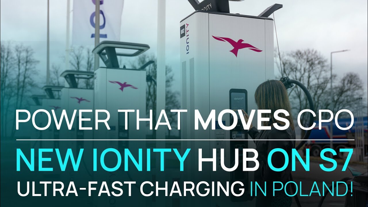 IONITY Charging hub on S7 in Poland!