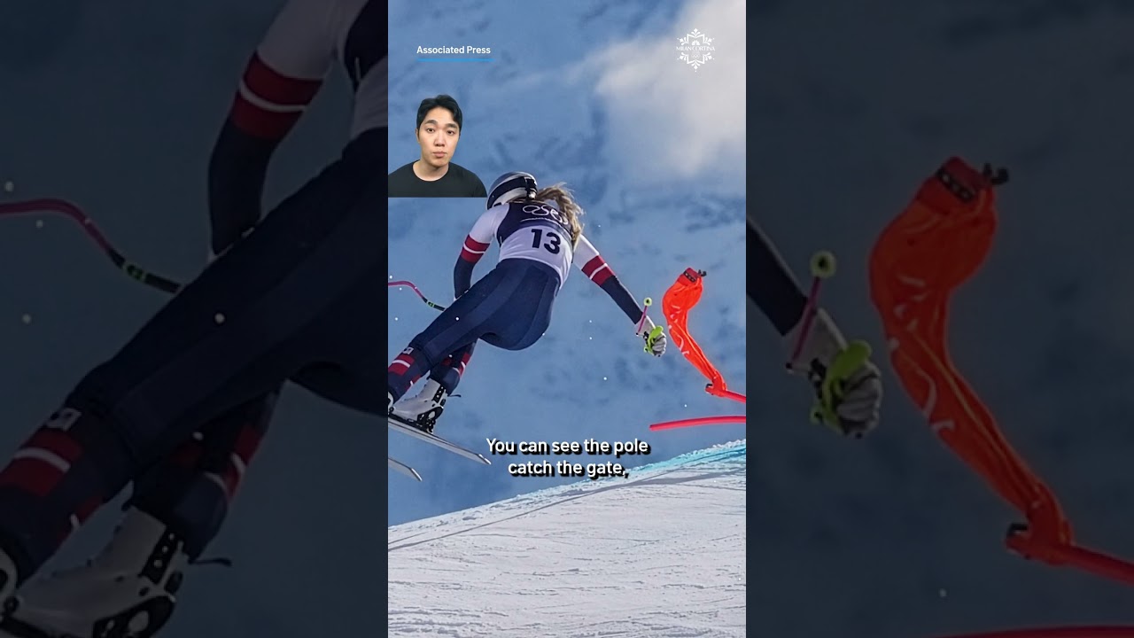 Frame-by-frame photos show what led to Lindsey Vonn&rsquo;s devastating Olympic crash