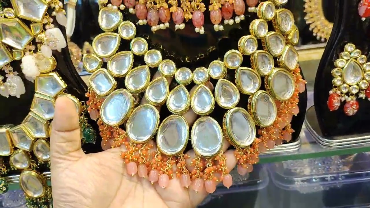 কুন্দন নেকলেস সেটের দাম জানুন/Kundon Necklace Set price in Bangladesh