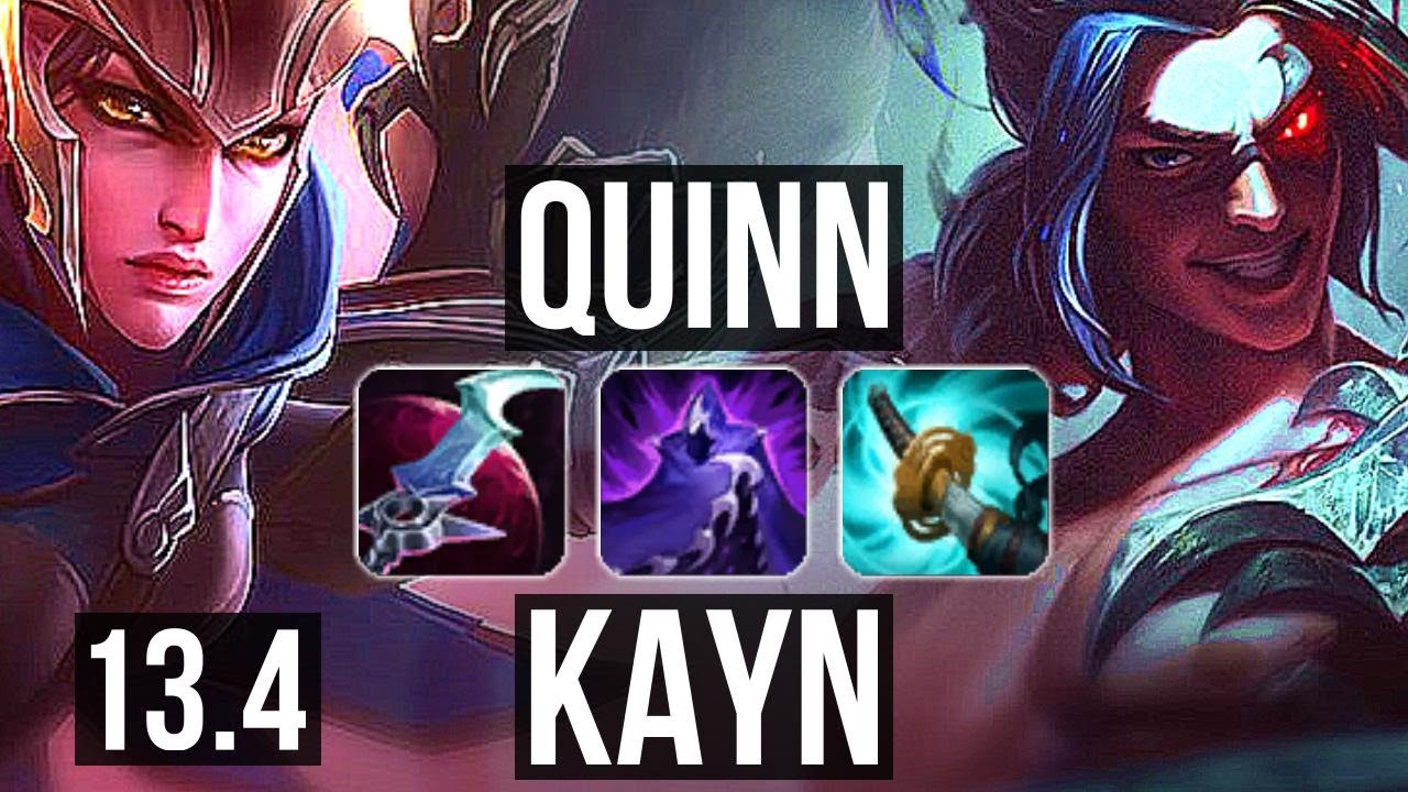 QUINN vs KAYN (TOP) | 600+ games, 8/3/10 | KR Master | 13.4