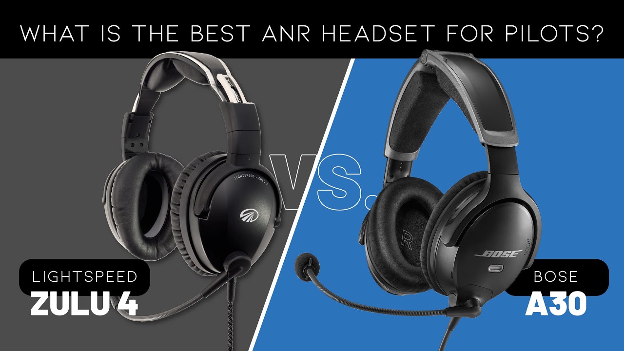 Bose A30 против Lightspeed Zulu 4 | Лучшая гарнитура с ANR для пилотов?