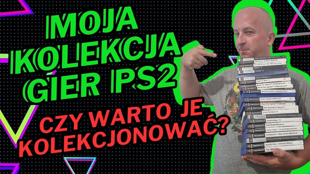 MOJA KOLEKCJA GIER NA PS2! CZY GRY Z PS2 WARTO KOLEKCJONOWAĆ?