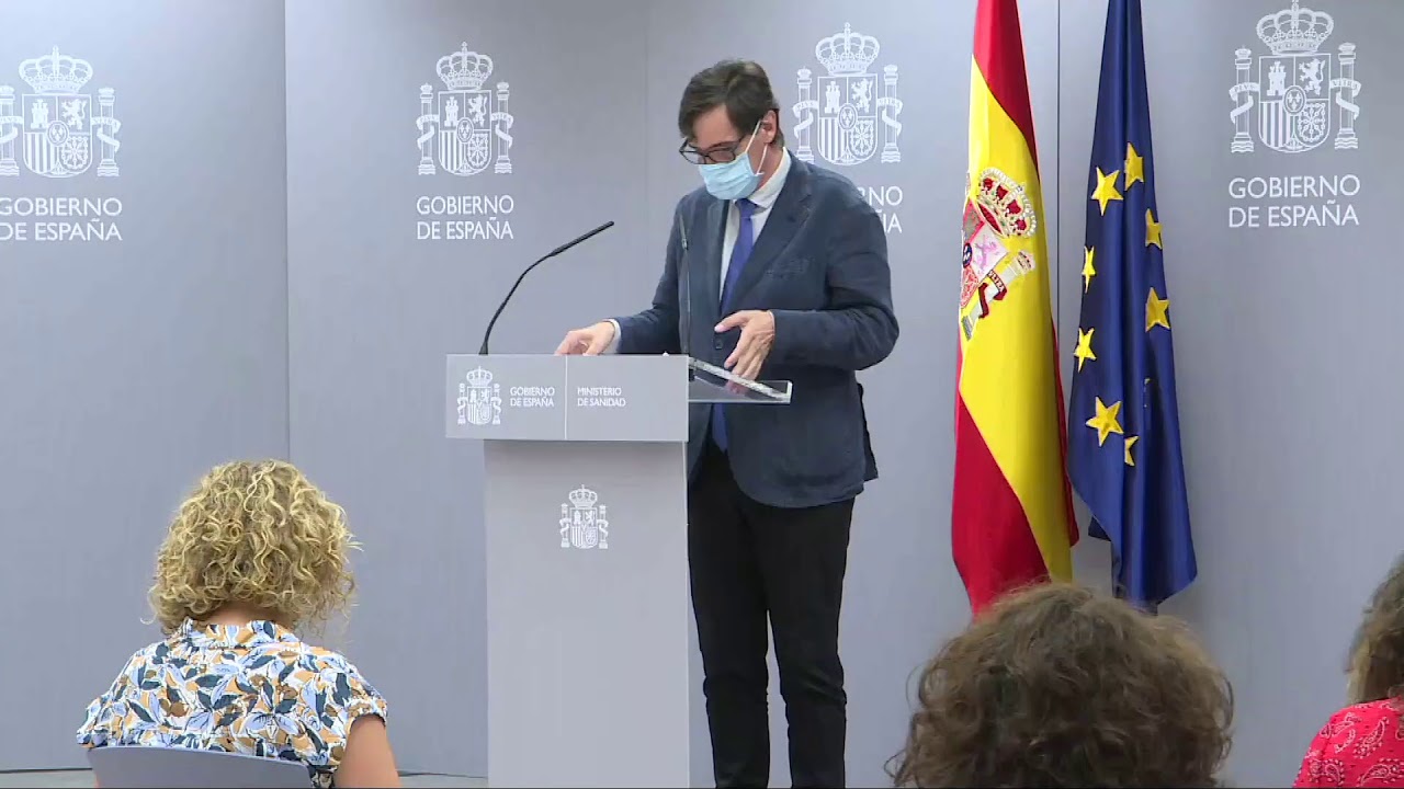 Comparecencia del ministro de Sanidad, Salvador Illa, tras Consejo Interterritorial extraordinario