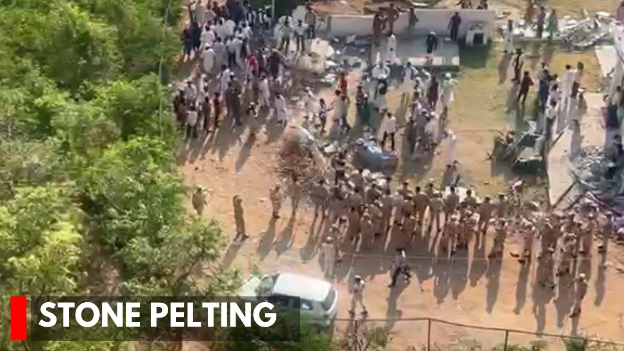 Jammu: Police Fires Aerial Shots After Stone Pelting, Talib Hussain Arrested