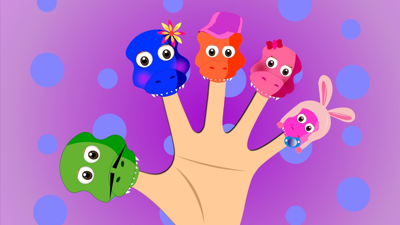 Dinosaur Finger Family Nursery Rhyme and many more | Baby songs collection