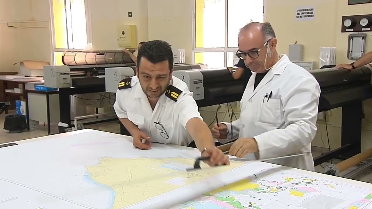Así se hace la cartografía marina en el IHM