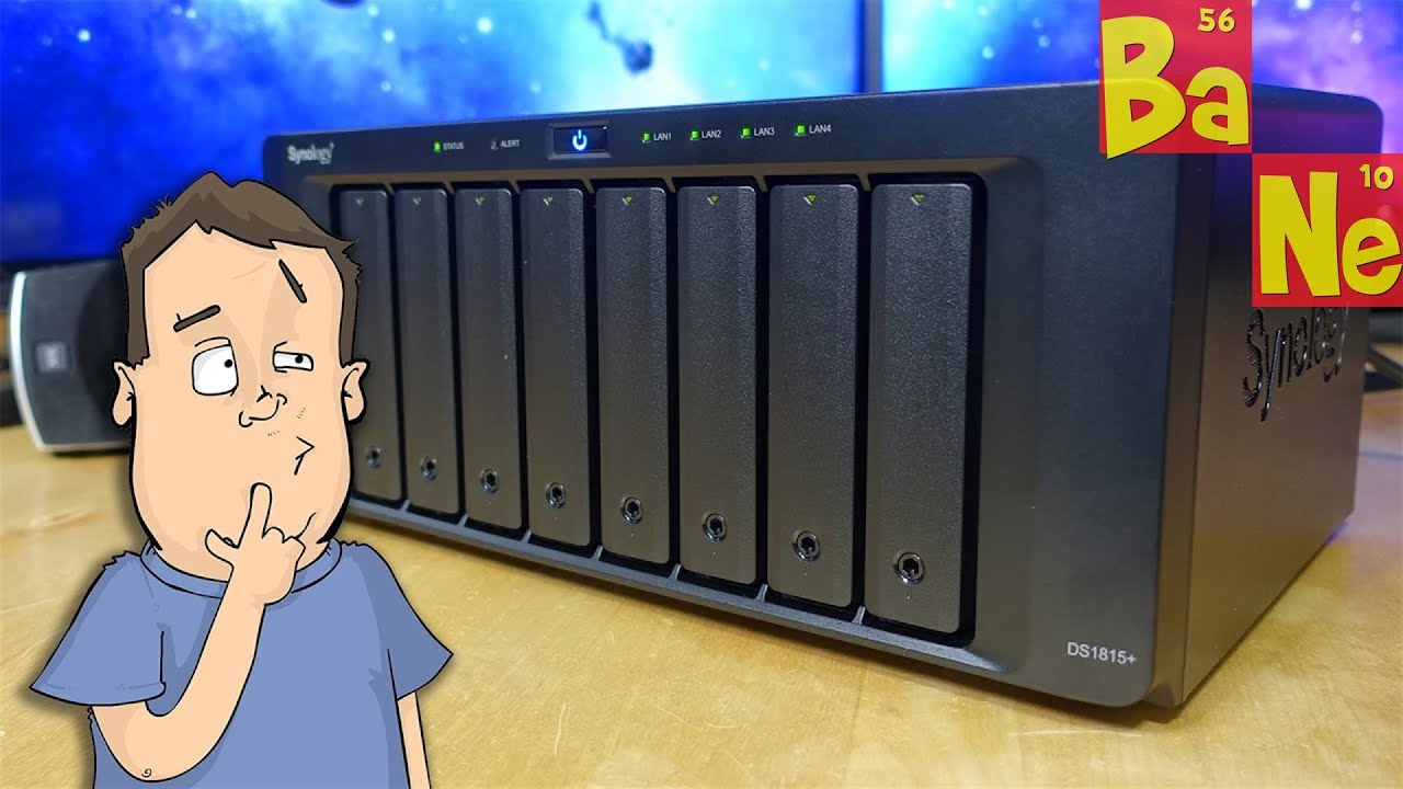 Synology DS1815+ 8 drive NAS is incredible - @Barnacules