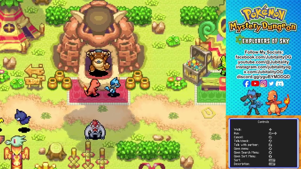 Pok&eacute;mon Mystery Dungeon: Explorers of Sky - Part 2: Exploration Team!!