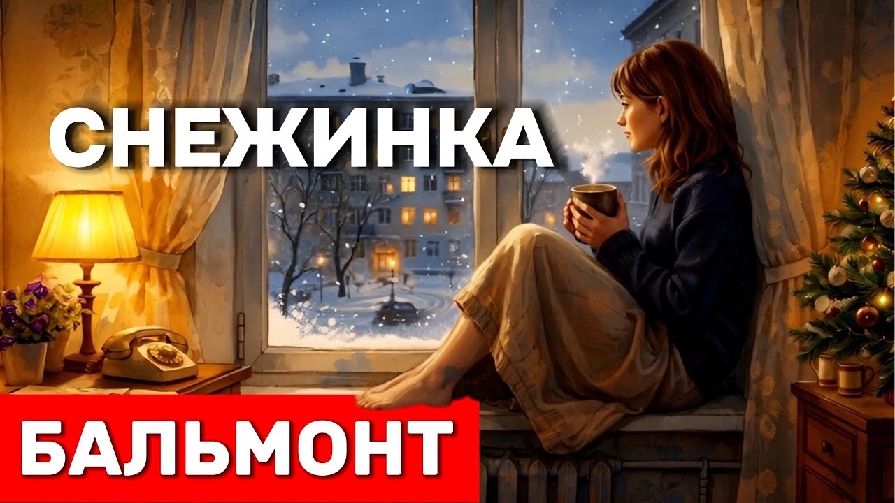 ❄️ ЭТО ГЕНИАЛЬНО! Вы никогда не слышали «Снежинку» Бальмонта ТАК... Шедевр русской классики!