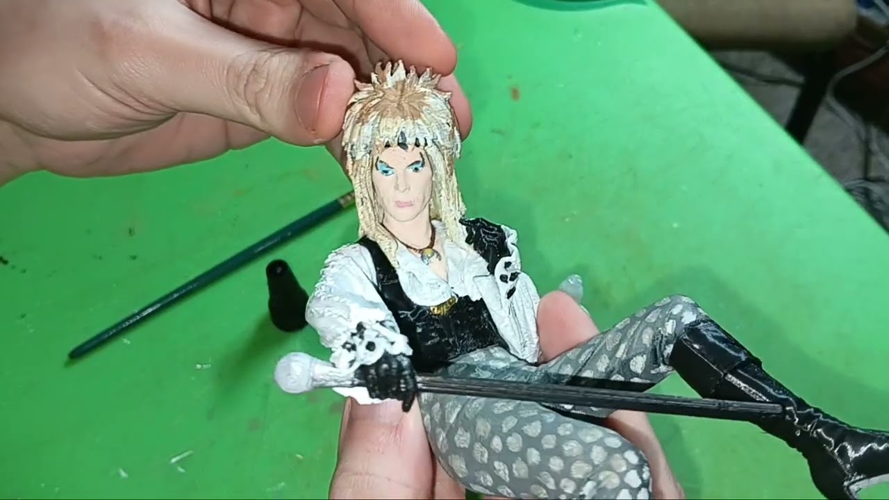 Лабиринт, король гоблинов Джарет, 3D-печать, часть 2