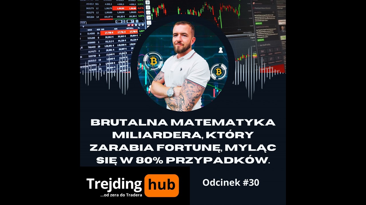 Brutalna matematyka miliardera, który zarabia fortunę, myląc się w 80% przypadków.
