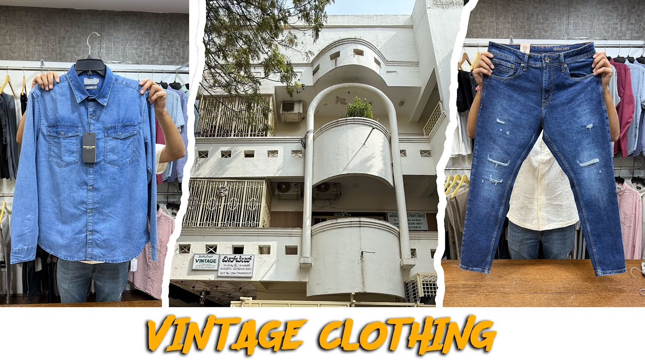 Big Supplier of Mens Clothes to Wholesaler / Banglore Factory / Jeans Shirts Trousers / VINTAGE 