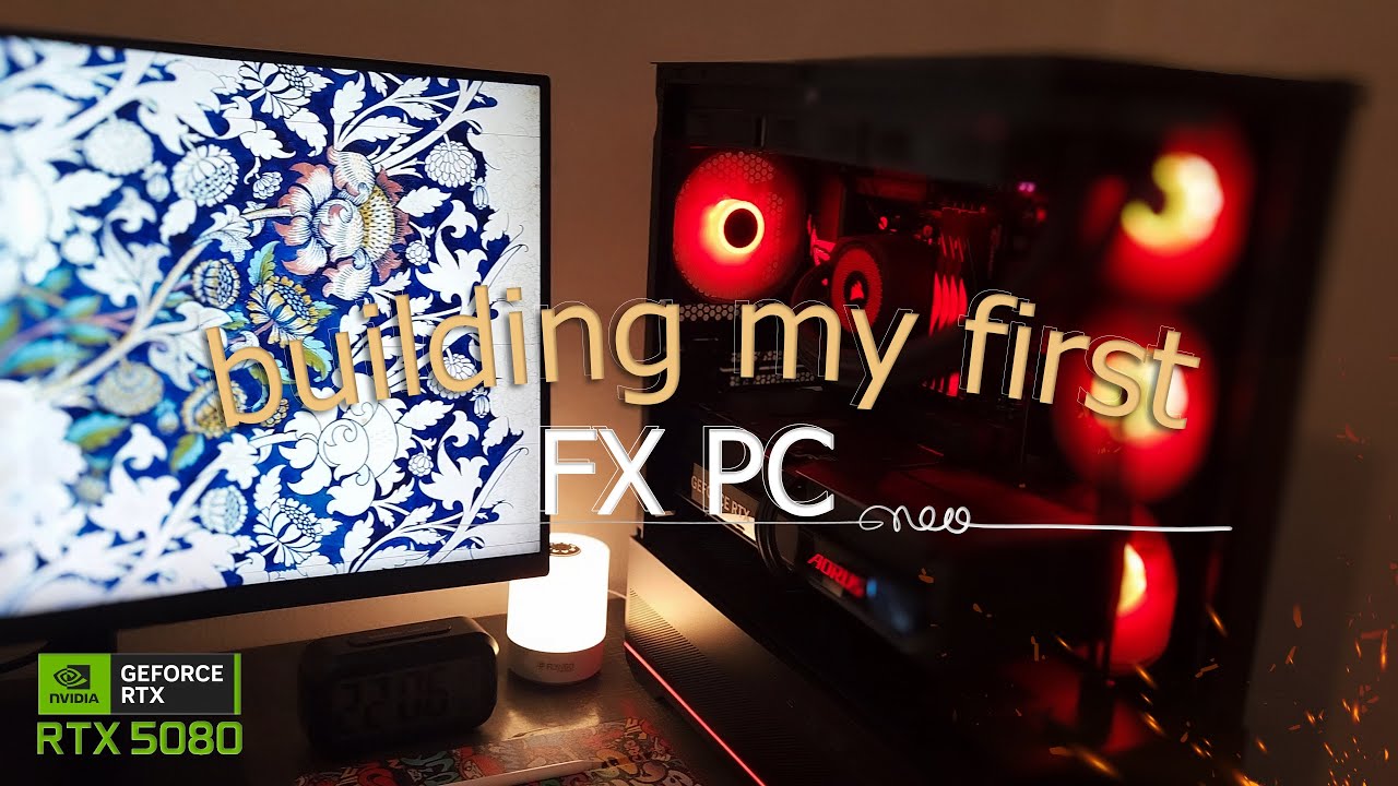 I Built My First PC With No Experience | RTX 5080 + Ryzen 9 9950X3D