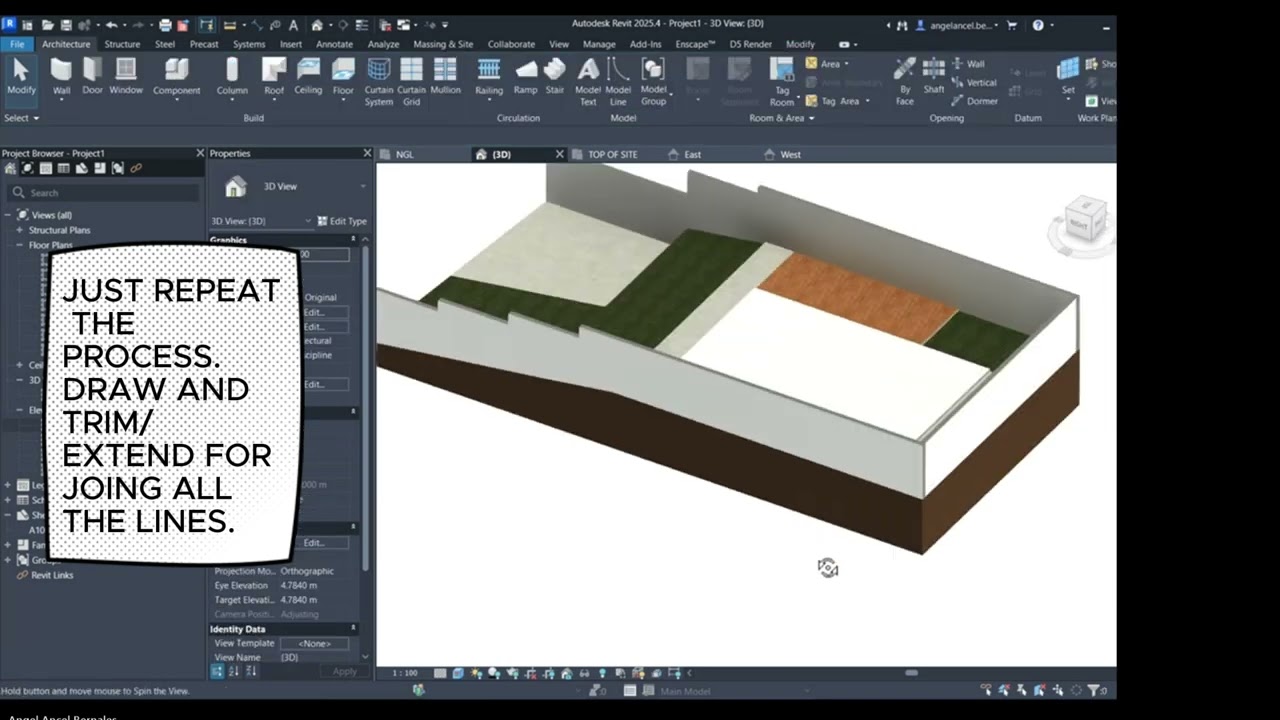 TWO-STOREY HOUSE REVIT TUTORIAL PART 2  - REVIT BASICS (INTERFACE AND TOOLS pt2)