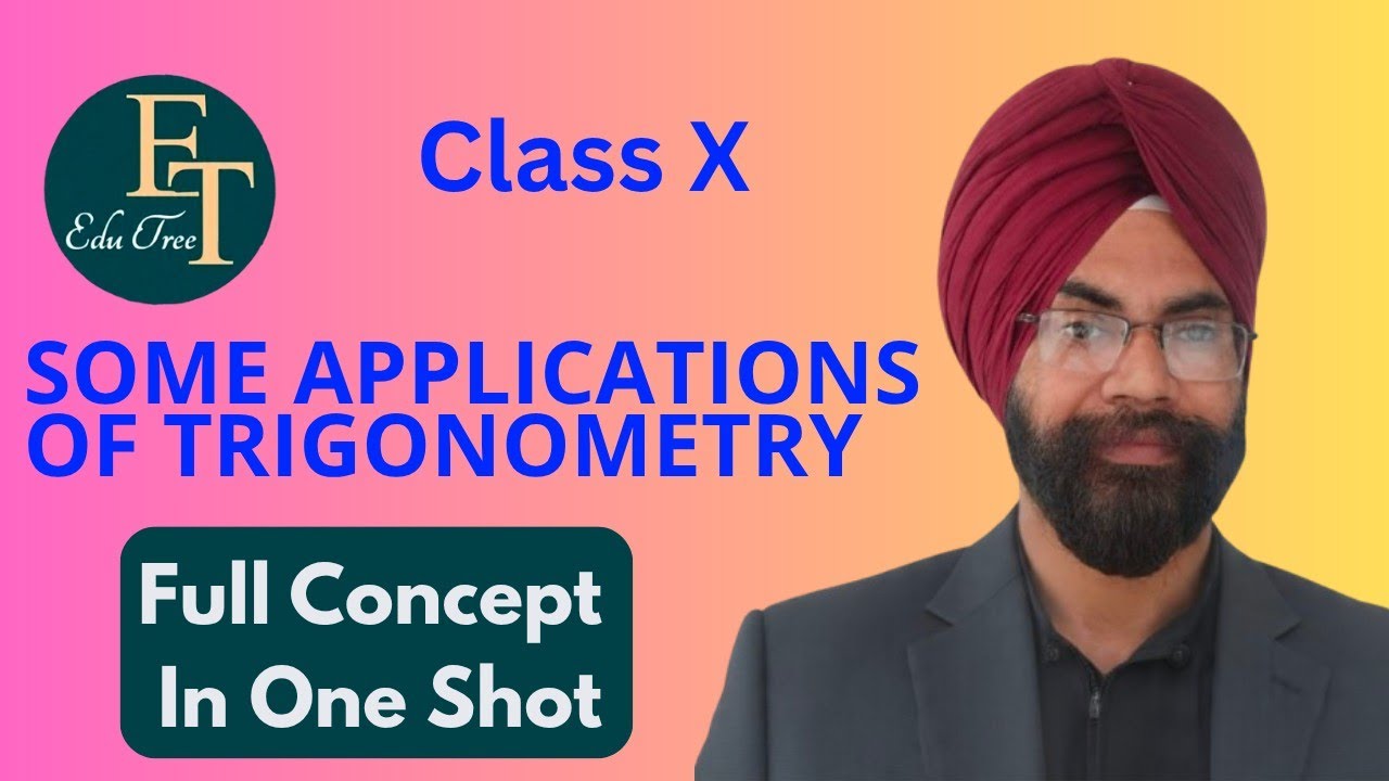 Master basic concepts of Trigonometry Applications in 25 Minutes | Class 10 Board Exam