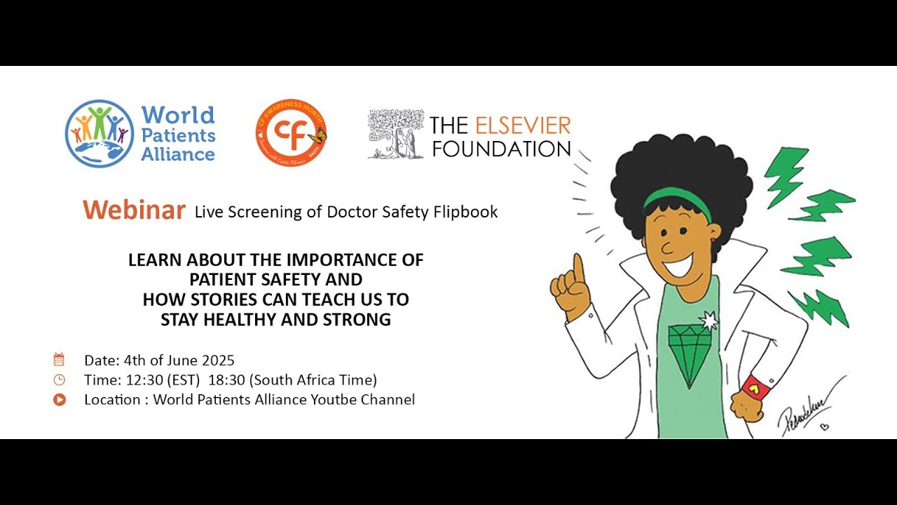 Live Screening: Doctor Safety Flipbooks  | World Patients Alliance