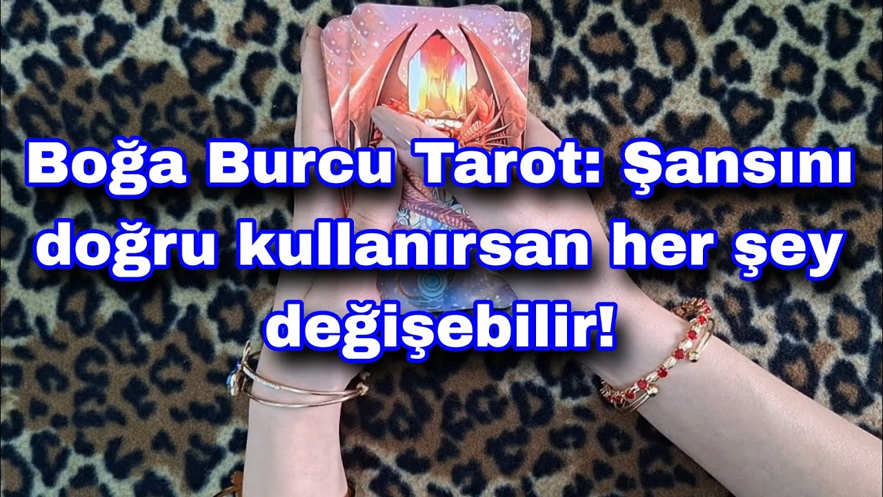 Boğa Burcu Tarot: Şansını doğru kullanırsan her şey değişebilir! #boğaburcu #lilithtarotfal #fal 
