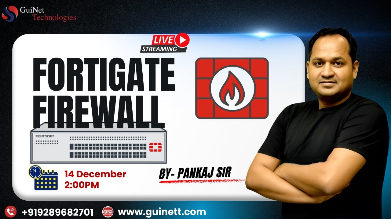 Last Chance in 2025 | Master FortiGate Firewall & Secure Your Career | Cybersecurty Concept Deepdive
