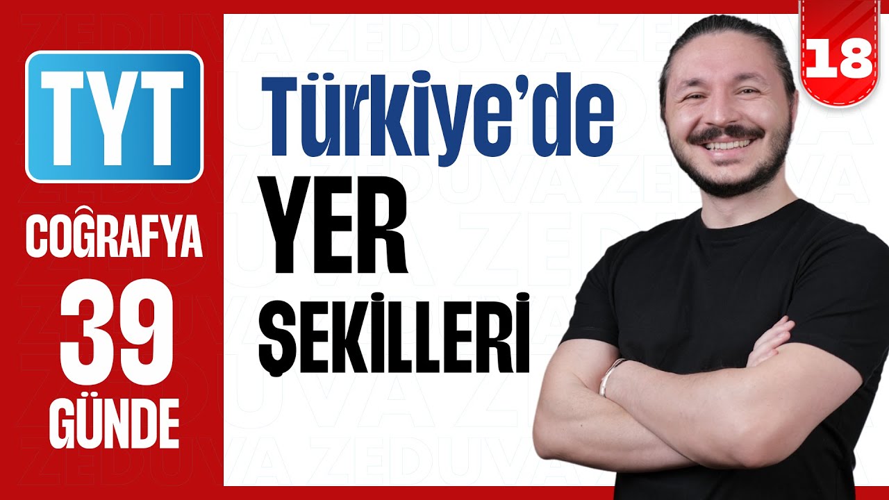 Türkiye'nin yer şekilleri soru çözümü | 39 GÜNDE AYRINTILI TYT COĞRAFYA KAMPI 2026 | 18