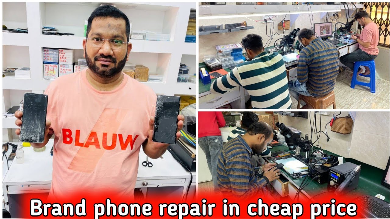 Repair your phone display at cheap price | Best mobile repair in Manish market Mumbai |