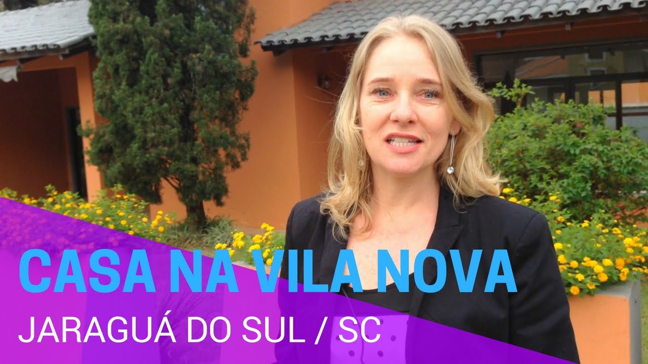 Casa na Vila Nova em Jaraguá do Sul - Rua Henrique Spengler - Casa de Alto Padrão em Jaraguá do Sul