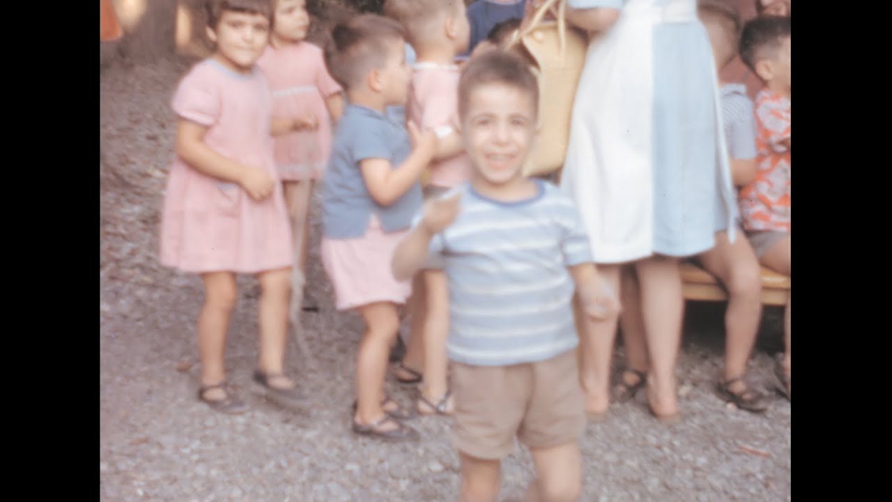 Italy 1960s: children archive footage