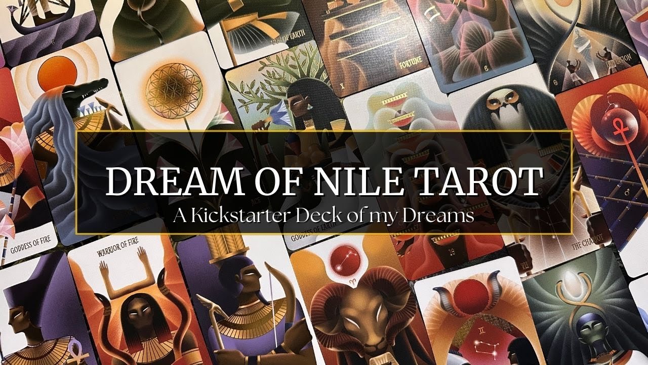 Dream of Nile Tarot - Kickstarter Unboxing