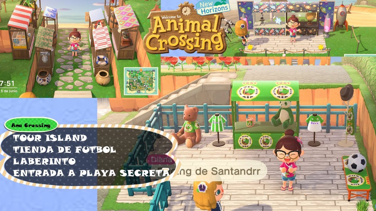 🌈Island Tour/ Isla Tour - ✨5 ESTRELLAS/ 5 STARS✨ - Tienda de FÚTBOL⚽, LABERINTO🌳 y FAUNIA🐬