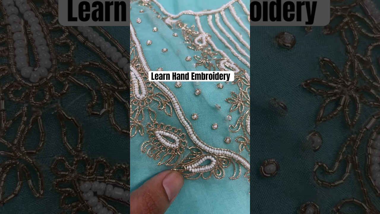 Learn Hand Embroidery | Embroidery 