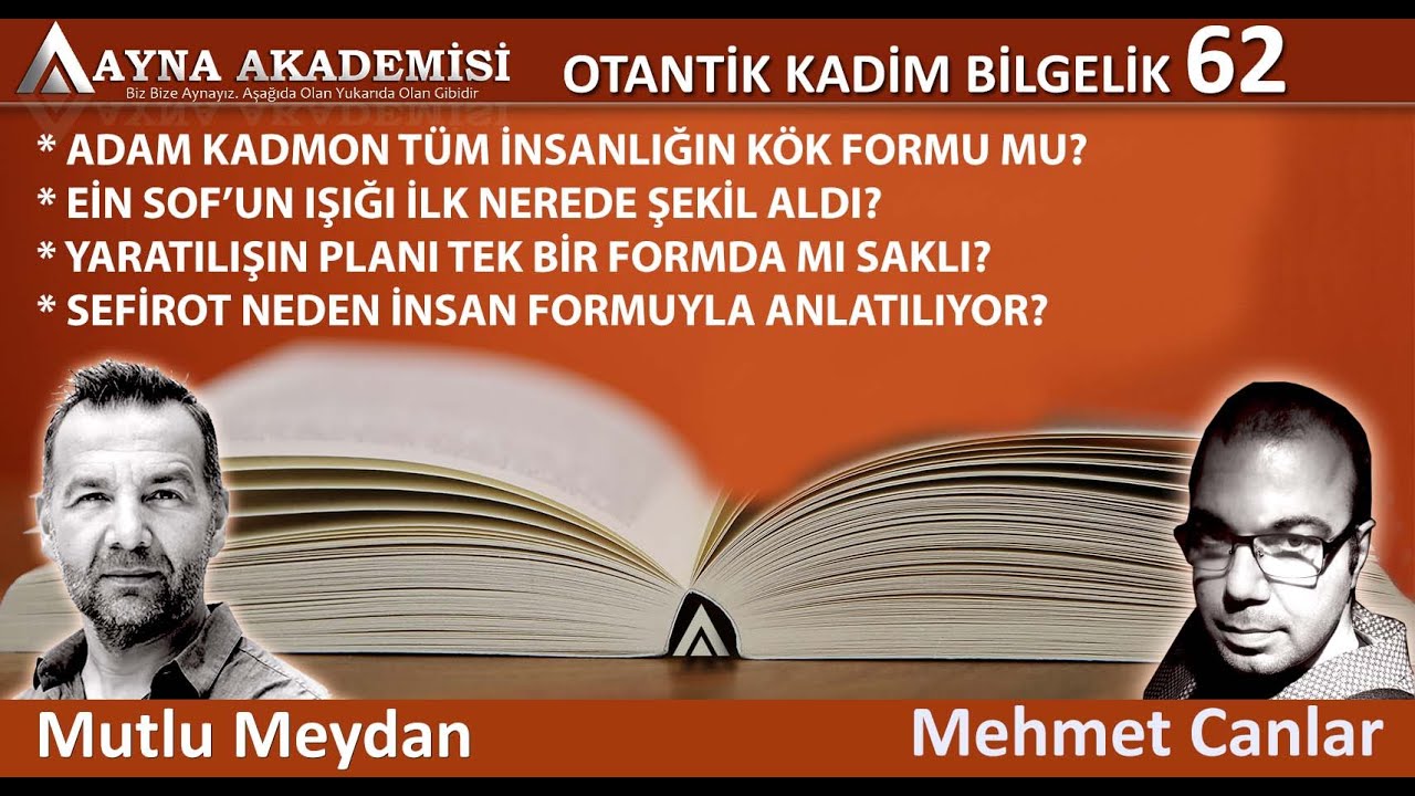 Adam Kadmon Ger&ccedil;ekten &ldquo;İlk İnsan&rdquo; mı, YoksaT&uuml;m İnsanlığın K&ouml;k Formu mu? /Mutlu Meydan-Mehmet Canlar