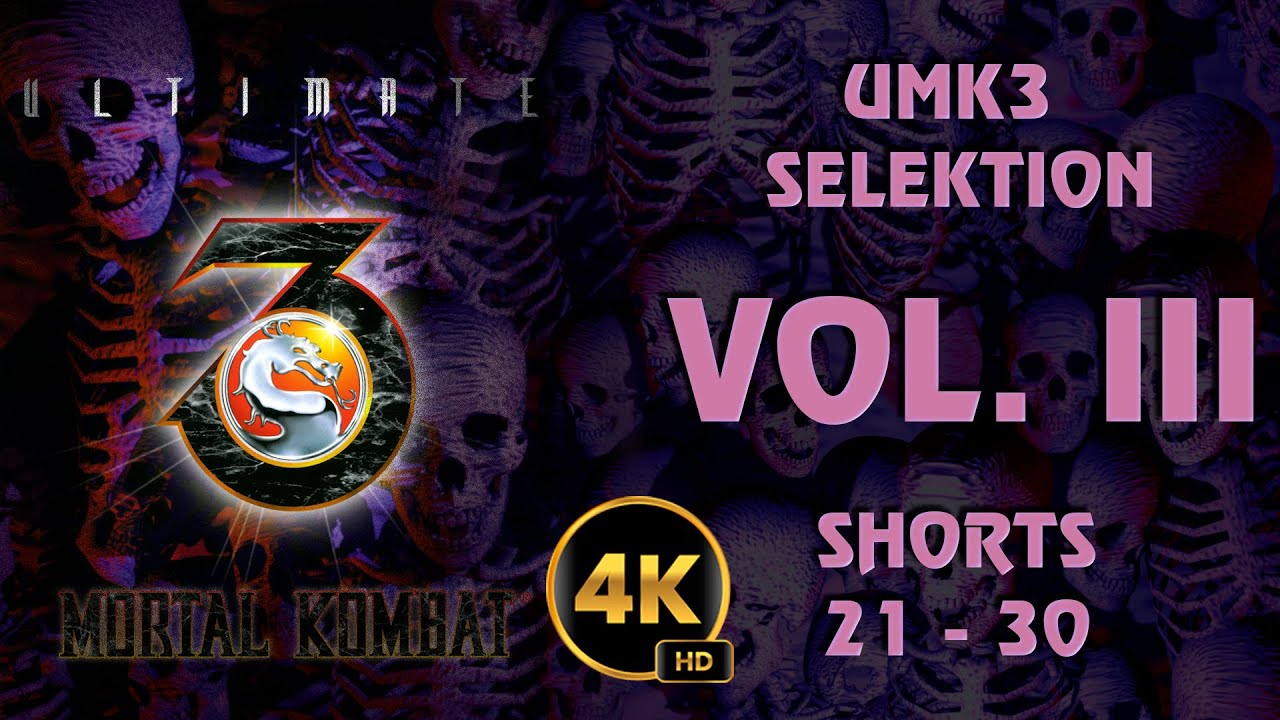 UMK3 SELEKTION - VOL. III / Shorts 21-30 #umk3 #ultimatemortalkombat3 #team99hits #t99h #fightcade
